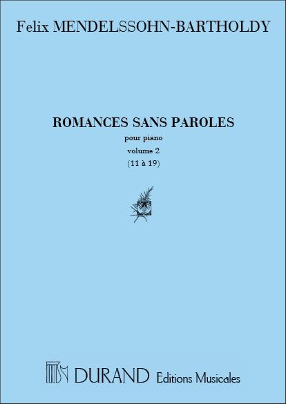 Romances Sans Paroles V2 Piano (11 A 19)